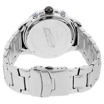 Titan Quartz Chronograph White Dial Stainless Steel Strap Watch for Men