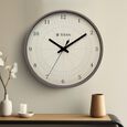Titan Classic Wall Clock Quartz Analog Grey Dial Wall Clock - image number 0