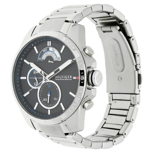 Tommy Hilfiger Quartz Multifunction Blue Dial Stainless Steel Strap Watch for Men - image number 1