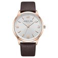 Kenneth Cole Quartz Analog Silver Dial Leather Strap Watch for Men - image number 0