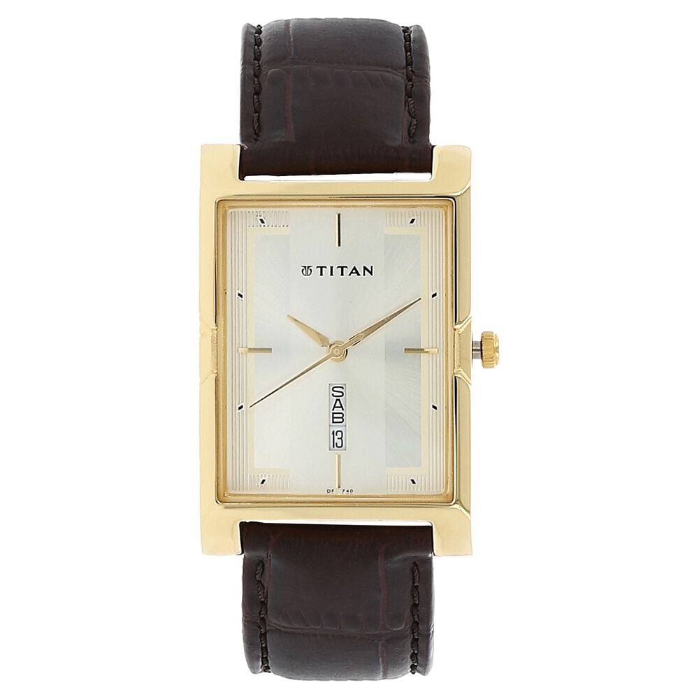 Titan watches for best sale men leather belt