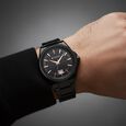 Titan Classique Big Date Analog with Black Dial Black Stainless Steel Strap Watch for Men - image number 7