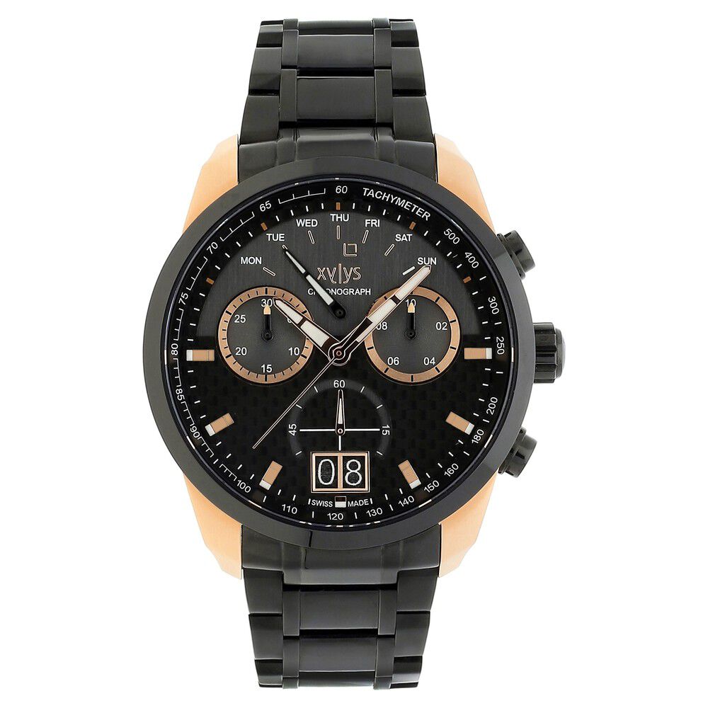 Buy Online Xylys Quartz Chronograph Grey Dial Stainless Steel