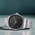 Titan Wrist Wit Quartz Analog Brown Dial Stainless Steel Strap Watch for Men