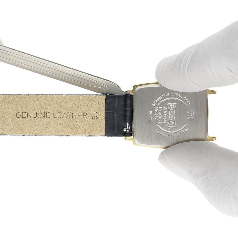 Buy Elegance Faux Leather 16 mm Watch Strap N0840001_K0019142