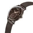 Kenneth Cole Multifunction Brown Dial Stainless Steel Strap Watch For Men - image number 3