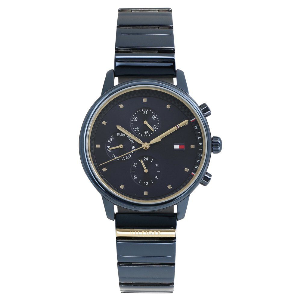 Buy Online Tommy Hilfiger Quartz Analog Silver Dial Metal Strap