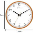 Titan Classic LED Backlit Clock with Silent Sweep Technology 34.5 x 34.5 cm (Medium) - image number 6