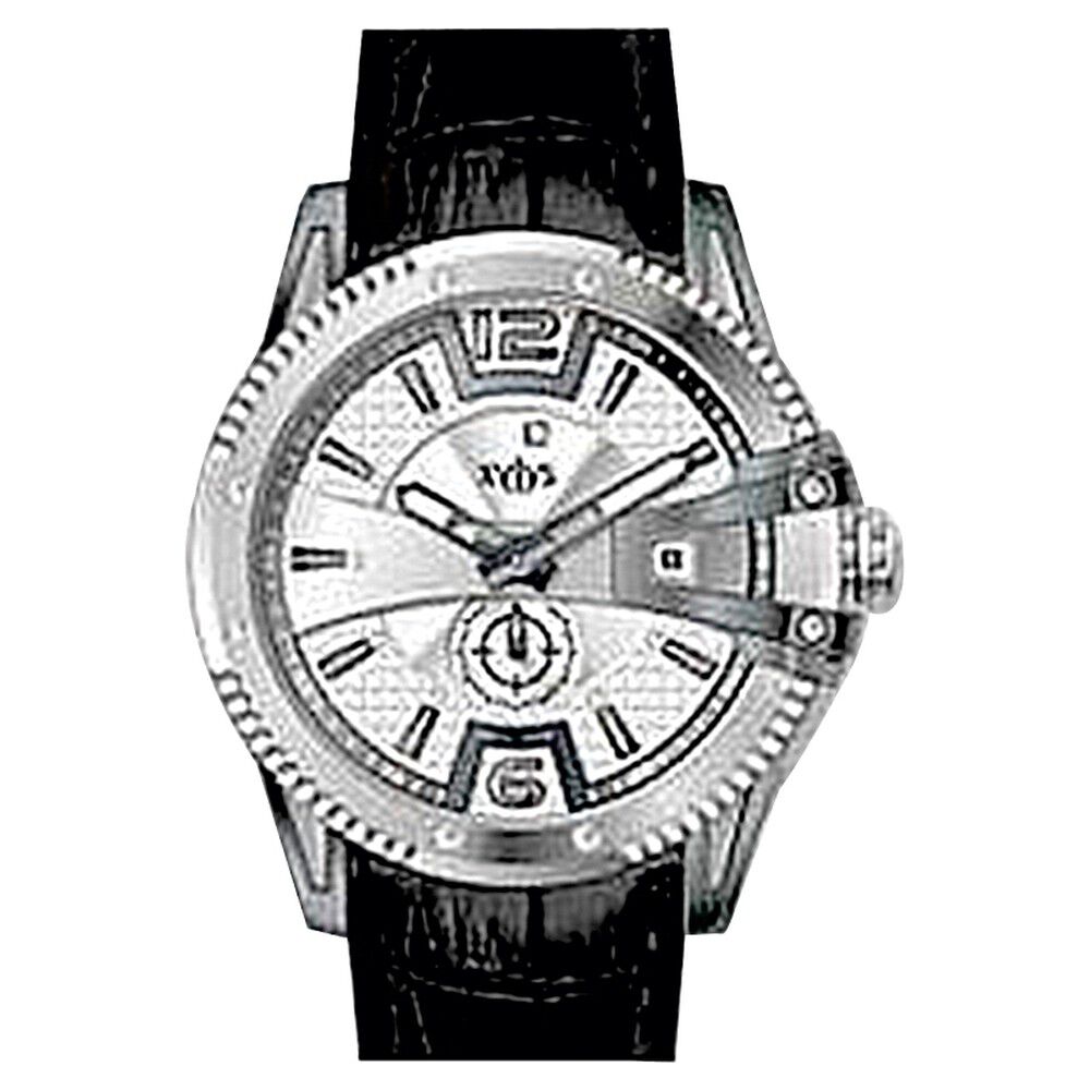 Buy Online Xylys Swiss Analog Silver Dial And Leather Strap Watch