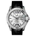 Xylys Swiss Analog Silver Dial And Leather Strap Watch For Men - image number 0