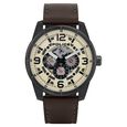 Police Quartz Multifunction Beige Dial Leather Strap Watch for Men - image number 0