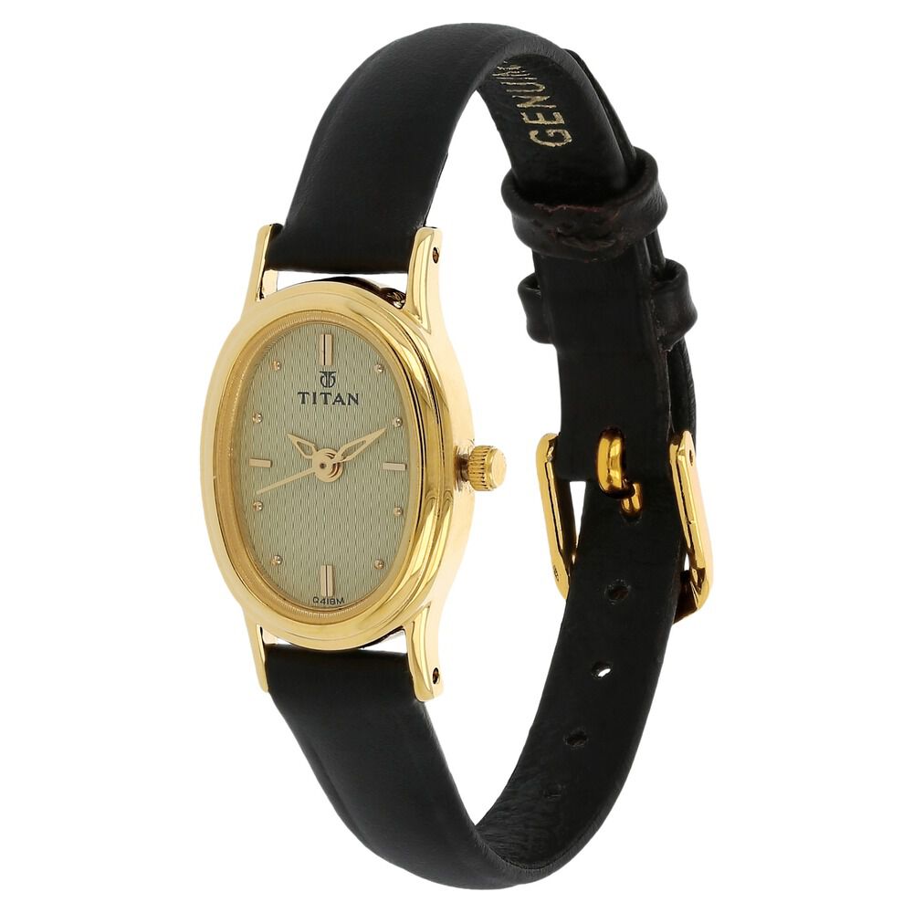 Titan oval shaped watches new arrivals