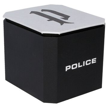 Police Blue Dial Quartz Multifunction Watch for Men