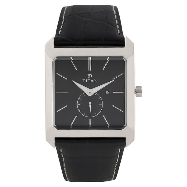 Titan Quartz Analog Black Dial Watch for Men - image number 0