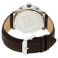 Tommy Hilfiger Quartz Multifunction Blue Dial Leather Strap Watch for Men - image number 3