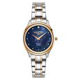 Roamer Venus Diamond Quartz Analog Blue Mother Of Pearl Dial Two Toned Stainless Steel Strap Watch For Women - image number 0