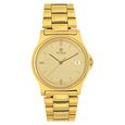 Titan Quartz Analog with Date Champagne Dial Watch for Men - image number 0