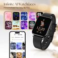 Fastrack Noir Charm Women Smartwatch 1.65" inch AMOLED Display, AI Watchface & AI Chat, Functional Crown, HRM, IP68 - image number 1