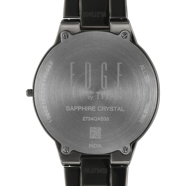 Edge Velora Quartz Analog Grey Dial Grey Stainless Steel Strap Watch For Women - image number 6