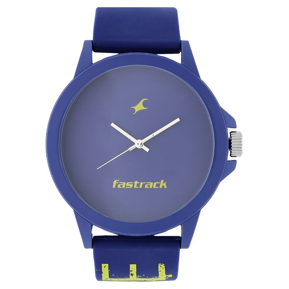 Fastrack silicon analog gents watch shop