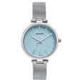 Sonata Wedding Quartz Analog Blue Dial Stainless Steel Strap Watch For Women - image number 0