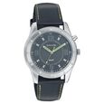 Sonata Quartz Analog Black Dial Stainless Steel Strap Watch for Men