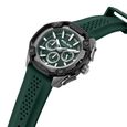 Police Quartz Multifunction Green Dial Green Silicone Strap Watch For Men - image number 1