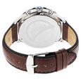 Titan Maritime White Dial Quartz Multifunction Leather Strap Watch for Men - image number 4