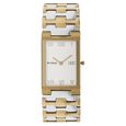 Titan Edge Quartz Analog White Dial Two toned Stainless Steel Strap Watch For Men - image number 0