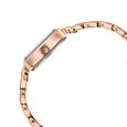 Poze By Sonata Quartz Analog Silver Dial Rose Gold Metal Strap Watch For Women - image number 5