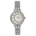 Titan Quartz Analog Silver Dial Stainless Steel Strap Watch for Women - image number 0