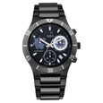 Xylys Swiss Chronograph Stainless Steel And Ceramic Strap Black Dial Watch For Men - image number 1