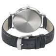 Sonata Quartz Analog Silver Dial Leather Strap Watch for Men - image number 3