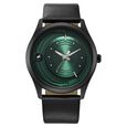 Fastrack Groove Quartz Analog Black Dial Black Stainless Steel Strap Watch For Guys