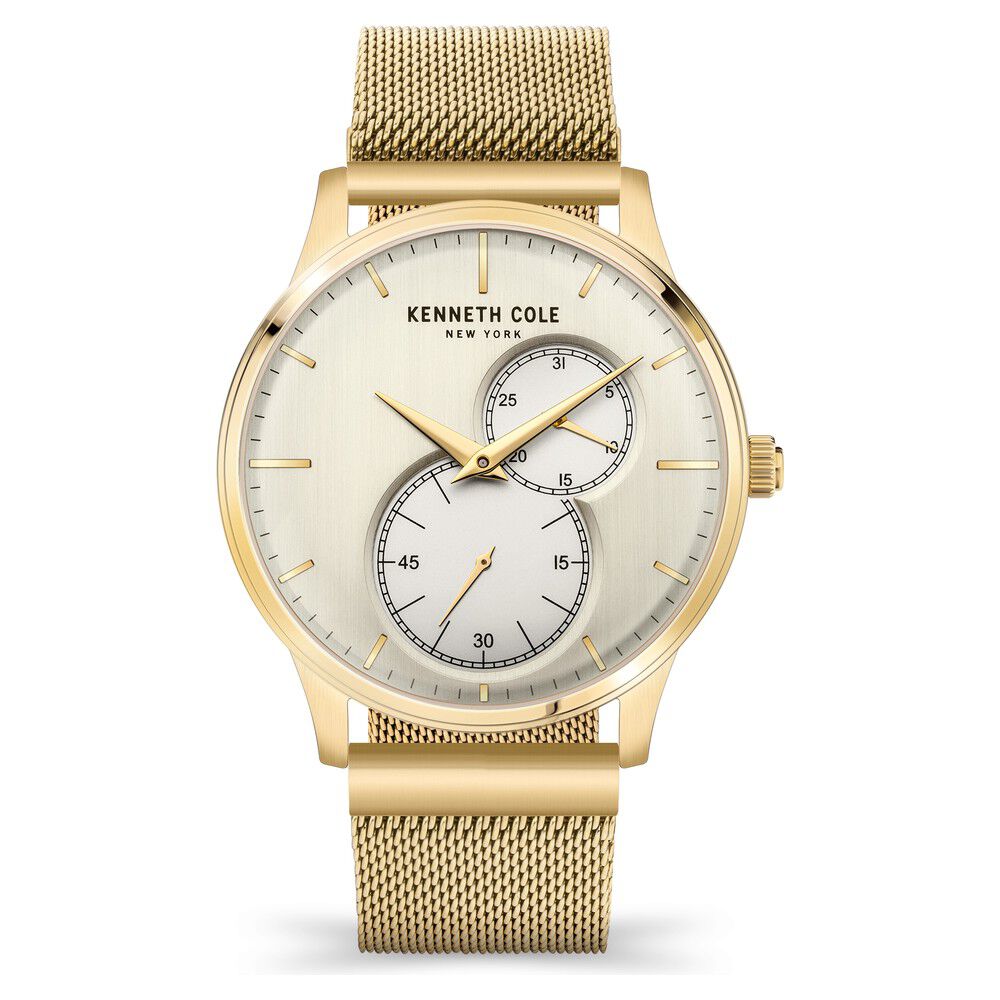 Kenneth cole men's best sale gold watches