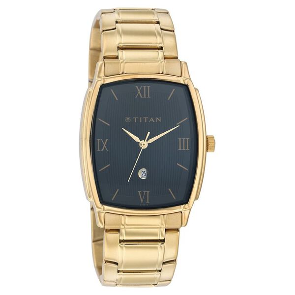 Titan Quartz Analog with Date Black Dial Watch for Men - image number 0