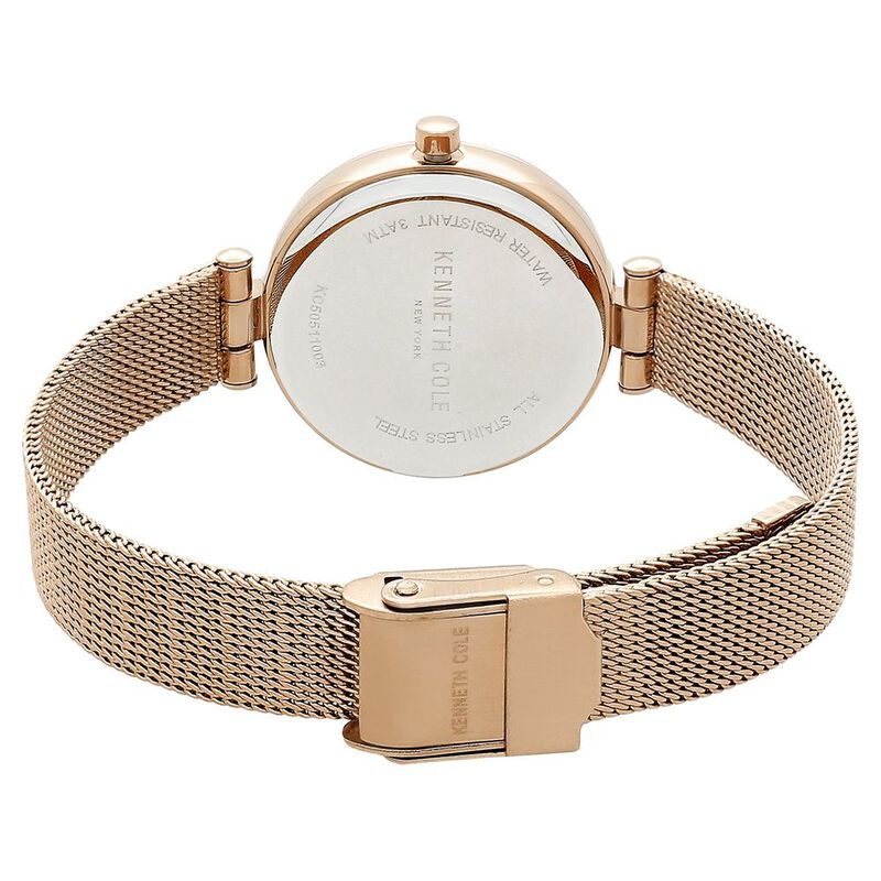 Kenneth Cole Quartz Analog Silver Dial Stainless Steel Strap Watch for Women - image number 4