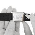 24 mm Black Genuine Leather Straps for Men - image number 5