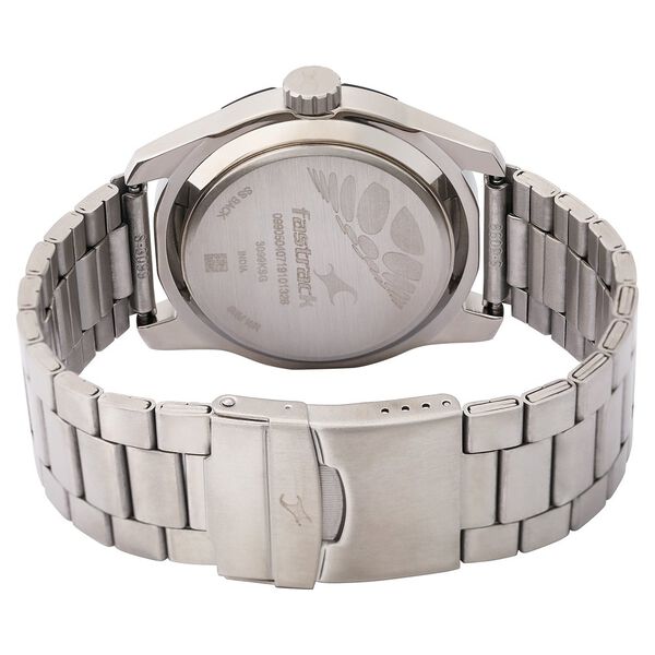 Fastrack Quartz Analog Multicoloured Dial Stainless Steel Strap Watch for Guys - image number 4