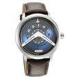 Titan Maritime Quartz Analog Blue Dial Stainless Steel Strap Watch for Men