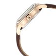 Titan Automatic Blue Dial Brown Leather Strap Watch for Men - image number 3