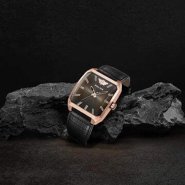 Police Black Dial Quartz Analog Watch for Men