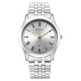 Titan Quartz Analog Silver White Dial Metal Strap Watch for Men - Image 2
