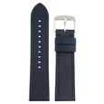 22 mm Blue Genuine Leather Strap for Men - image number 0