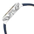 Titan Timeless Treasures Quartz Analog Dual Time Blue Dial With Blue Color Leather Strap Watch For Men - image number 3