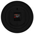 Titan Contemporary Black Wall Clock with Domed Glass and Silent Sweep 27 x 27 cm (Small) - image number 4
