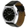 Titan Karishma Black Dial Analog with Day and Date Leather Strap Watch for Men - image number 1