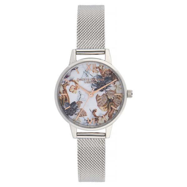 Olivia Burton Quartz Analog White Dial Stainless Steel Strap Watch for Women - image number 0
