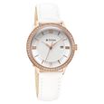 Titan Bright Leathers Silver Dial Analog with Date Leather Strap watch for Women - image number 1