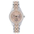Titan Quartz Analog Grey Dial Stainless Steel Strap Watch for Women